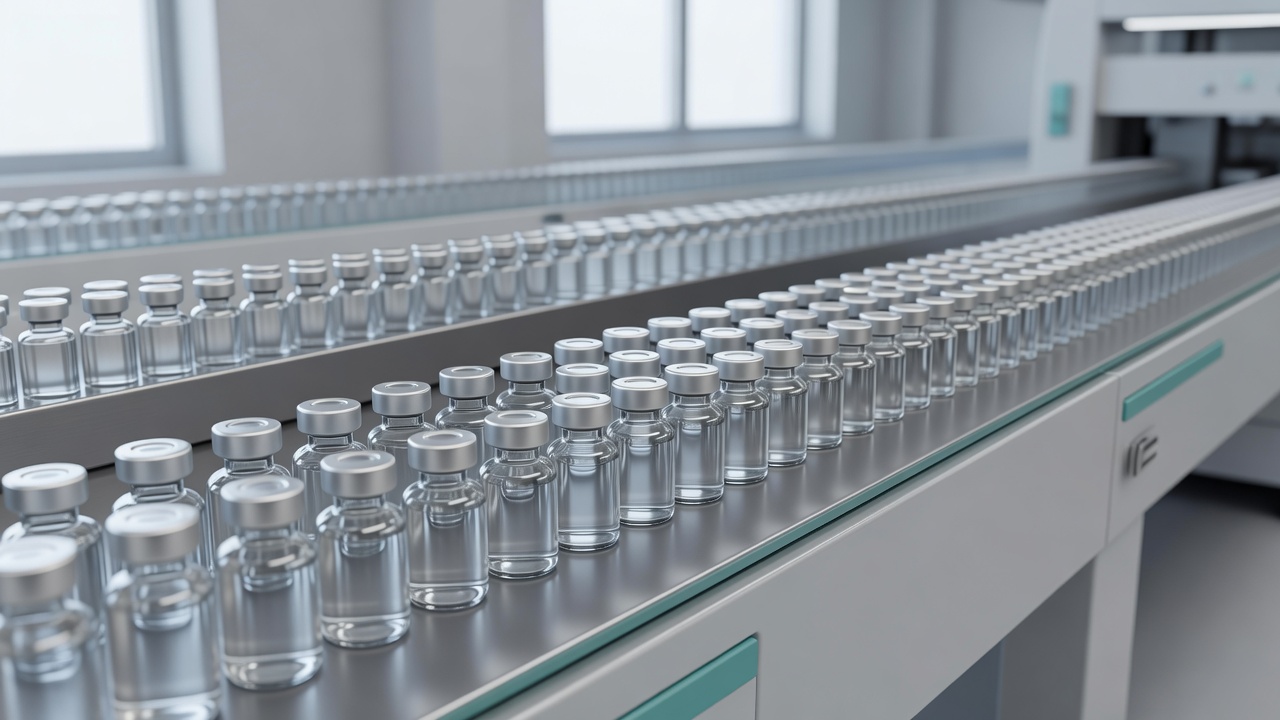 SWB finished branded peptide vials